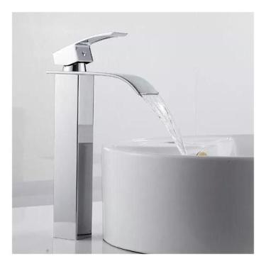 Imagem de Torneira Banheiro Monocomando Cascata Bica Alta Cromado - Dekaro