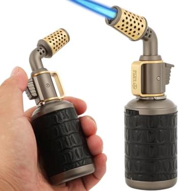 Imagem de M TIME C CLUB Maçarico, Maçarico Profissional De Butano Para Cozinha Com Trava Segurança, Ajustável, Recarregável, Multiuso, Churrasco, Assados, Creme Brulee, Artesanato E Soldagem (Gás Não Incluso)