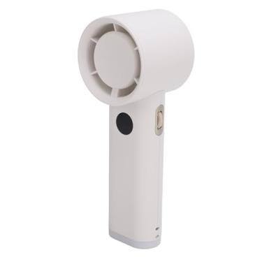Imagem de Generic Luz Noturna, Fã de Mãos de Mãos de Display LED Recarregável, Silencioso, Simples, para Atividades Ao Ar Livre (Branco)
