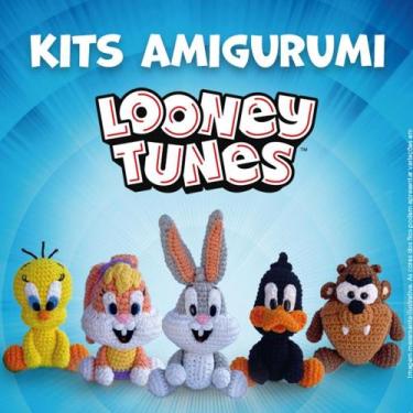 Imagem de Kit Amigurumi Looney Tunes - 5 Modelos - Corrente