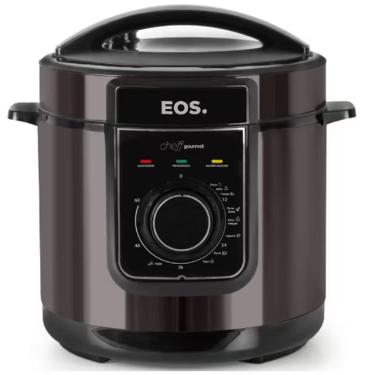 Imagem de Panela de Pressão 5L Eletrica EOS 900W com Timer Titanium 127V