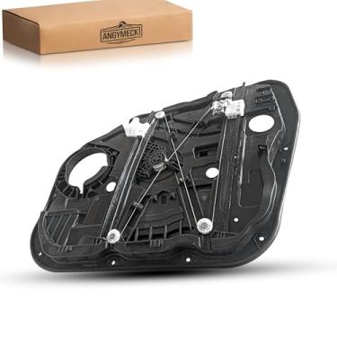 Imagem de Regulador de vidro elétrico dianteiro esquerdo do lado do motorista sem motor com painel compatível com Hyundai Tucson 2016-2022, 82471-D3011 82471-D3010 82471D3011, LSWRHY011, 82471D3010