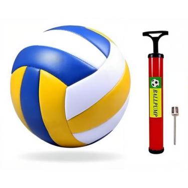 Imagem de Bola de Vôlei Profissional De Praia E Quadra Com Bomba De Ar - Voleibo