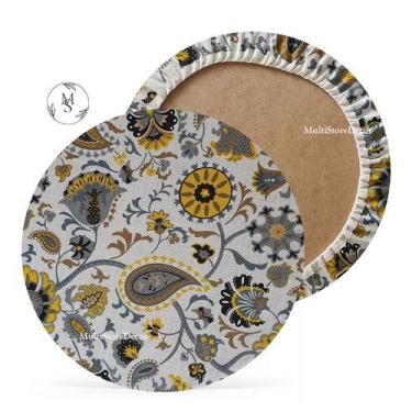 Imagem de KIT 04 Capa de Sousplat Impermeável Riscos - 35 cm - Várias Cores e Es