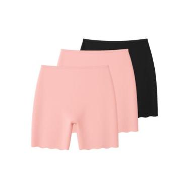 Imagem de Kit com 3 Bermudas Liz 54590 Colorido, Rosa, M