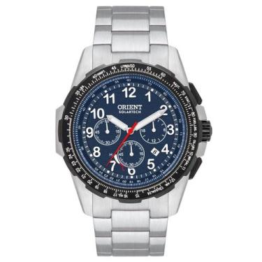 Imagem de Relógio Orient Solartech Elite Air Cronógrafo - MBSSC289 D2SX Azul