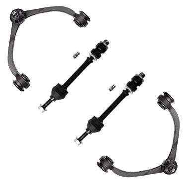 Imagem de SCITOO Kit de suspensão de 4 peças para Dodge Dakota para Mitsubishi Raider com peças de suspensão Braço de controle superior com barra oscilante de junta esférica