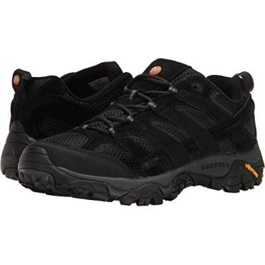 Imagem de Merrell Tênis de caminhada masculino Moab 2 Vent Black Night, tamanho 41