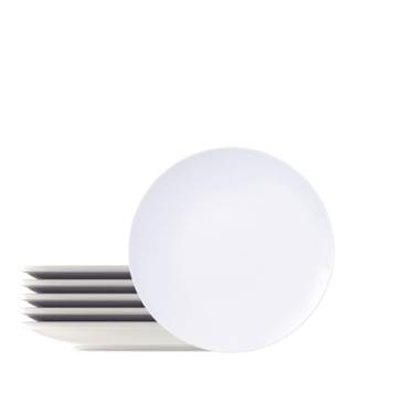 Imagem de Kit Prato Sobremesa Tramontina Sophia em Porcelana Decorada 21 cm 06 Peças