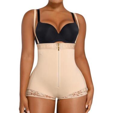 Imagem de Calcinhas Shapewear Butt-Lifting Body Shaper bege para mulheres - SHAP