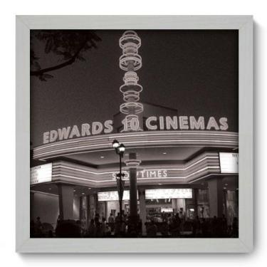 Imagem de Quadro Decorativo - Cinemas - 33cm x 33cm - 008qdhb - Allodi