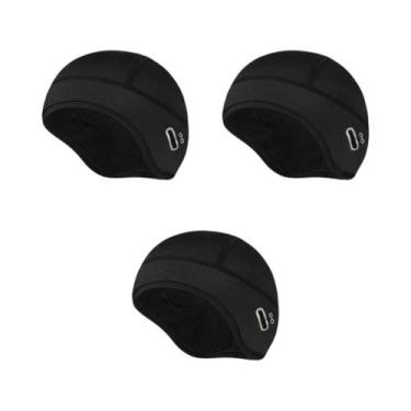 Imagem de Gorro Masculino De Inverno À Prova De Vento, De Lã Térmica, Para Cicli