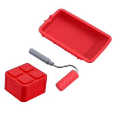 Imagem de Fenteer Kit de caixa de cola para marcenaria, recipiente de cola multifuncional, ferramenta auxiliar de colagem compacta, caixa de silicone para projetos de, Style C