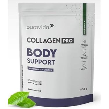 Imagem de Collagen Pro Body (Colágeno) Support Bodybalance+Creatina de 500g Sabor Neutro-Pura Vida