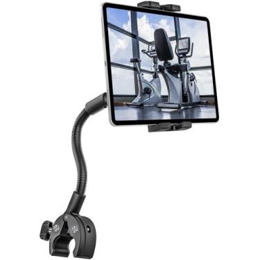 Imagem de Suporte de tablet woleyi Gooseneck para esteira, bicicleta, carrinho d
