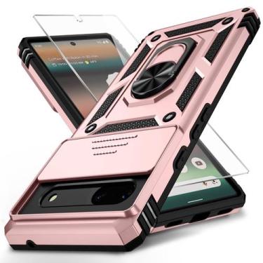 Imagem de Capa de telefone Weycolor para Google Pixel 7 com capa de câmera em ou