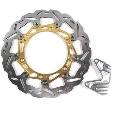 Imagem de Arashi Rotor de disco de freio dianteiro grande para Honda Forza 250 2008-2010, peças de acessórios de motocicleta dourada