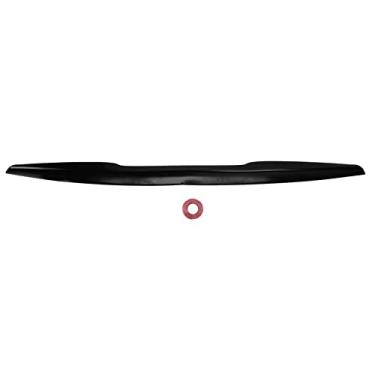 Imagem de Spoiler de Porta-malas de Borracha Preta Brilhante Universal para Teto Traseiro do Carro, Estável e Seguro, Melhora a Direção Em Alta Velocidade, para Modificação de Sedan e