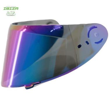 Imagem de Viseira axxis/nasa/ns701/nzi/trendy camaleao - polivisor