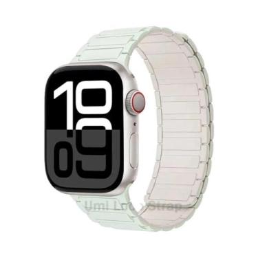 Imagem de Pulseira De Silicone Universal Para Apple Watch, Faixa Magnética Compa