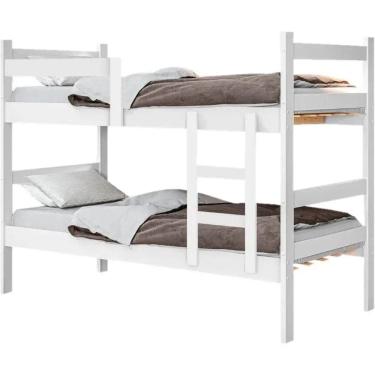 Imagem de Beliche Porto para Colchão 88cm Gabrielli Cor Branco