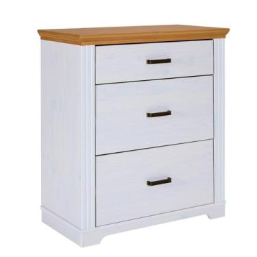 Imagem de Cômoda em Madeira Maciça Pinus Maluno - Inter Link