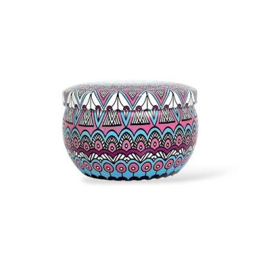 Imagem de Kit 3 Latinhas Metal 4x6 80ml Decorativas para Velas Artesanais - Emba