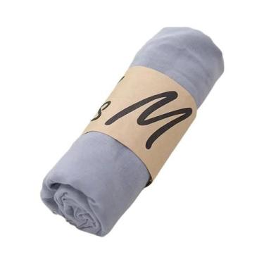 Imagem de Lenço Pashmina de Linho e Algodão Feminino - Luxo, Quente para Primave