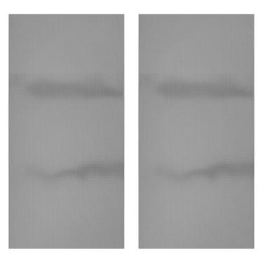 Imagem de PATIKIL Furo de malha de poeira 100 x 50 cm 0,2 cm, 2 peças de filtro de poeira de PVC para refrigerador de computador, capa de policarbonato para refrigerador de computador, capa de ventilador à