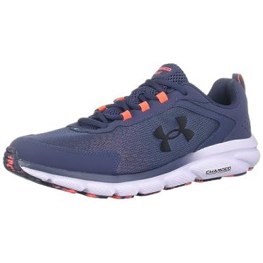 Imagem de Under Armour Charged Assert 9 Tênis de corrida masculino, Cinza Downpour, cinza, preto, 46