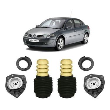 Imagem de Par Kit Coxim Amortecedor Dianteiro Megane 2007 2008 2009 10