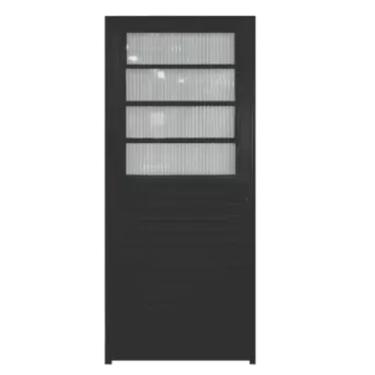 Imagem de Porta Basculante Alumínio Preto 2.10 X 0.80 Lado Esquerdo - Ptord2236e - Hale