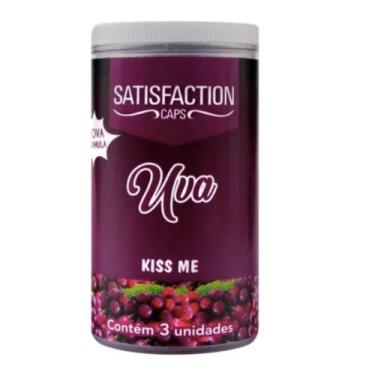 Imagem de Bolinhas Uva Kiss Me Gel de Massagem e Lubrificante Íntimo Produtos Er