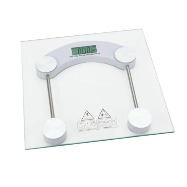 Imagem de Balança Digital Corporal Para Banheiro E Academia Base De Vidro Atá 180kg Precisa