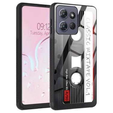 Imagem de SichKards Capa para Motorola Moto G Play 2025/G Power 2025, traseira de vidro líquido, bordas macias de TPU, aderência antiderrapante, proteção contra quedas, ajuste fino, suporta carregamento sem