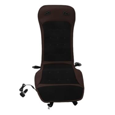 Imagem de Generic Tampa do Assento do Carro Com Ar Condicionado, Tecido de Assento de Resfriamento de Fundo Anti -deslizamento (Marrom)