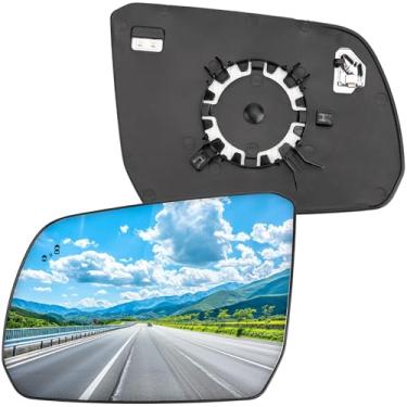 Imagem de LOIYLLEN Substituição do espelho lateral do motorista para Ford Everest 2022 2023 2024 - Vidro do espelho do lado esquerdo, vidro dos espelhos retrovisores com aquecimento elétrico e ponto cego