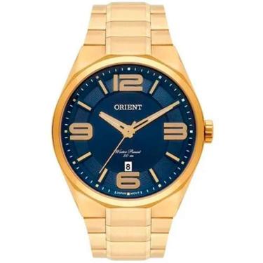 Imagem de Relógio Masculino Analógico Dourado Orient MGSS1151D2KX