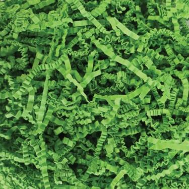 Imagem de Beistle Fragmentos de papel verde limão – pacote com 6, enchimento de papel desfiado com corte enrugado para cestas de presente, caixas, embalagem, envio e artesanato, enchimento de cesta decorativa