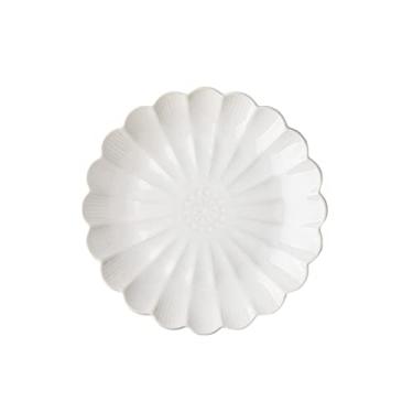 Imagem de Prato de Serviço Prato de Pétala de 25,4 cm Prato de Sobremesa de Alívio Prato de Cerâmica Prato de Salada para Halloween, Ação de Graças e Pratos de Natal (Cor: C, Tamanho: 25,4 cm)