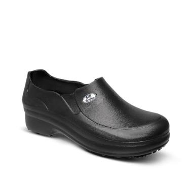 Imagem de Sapato Antiderrapante Enfermagem Impermeavel Hospital Cozinha Limpeza CA (Preto, BR, Adulto, Numérico, 44)