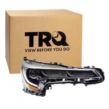 Imagem de TRQ Conjunto de farol direito compatível com Toyota Corolla 2020-2022