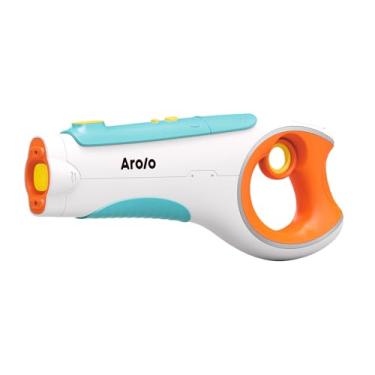 Imagem de Pistola De Água Elétrica M48 Azul Automática | Recarga Rápida Jato Forte Para Diversão No Verão | Brinquedo Aquático De Alto Desempenho Para Piscina, Praia E Lazer Ao Ar Livre