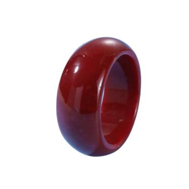 Imagem de KZL Pulseiras coloridas grossas de resina acrílica grossa e larga placa de acetato de tartaruga pulseira de plástico geométrico irregular vintage para mulheres joias presentes, 4.8cm, Silicone, Ágata