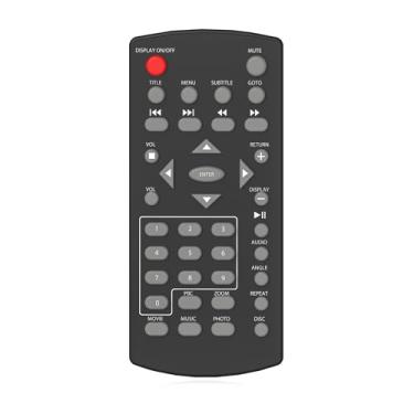 Imagem de Controle remoto para leitor de DVD portátil WONNIE W-1468/W-1458