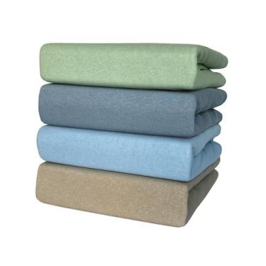 Imagem de Capa para Colchão Solteiro em Malha 100% Algodão com Ziper 20 cm Altur