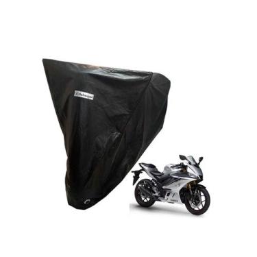 Imagem de Capa Moto Yamaha Yzf R3 Forrada Impermeável Sol Chuva - kahawai