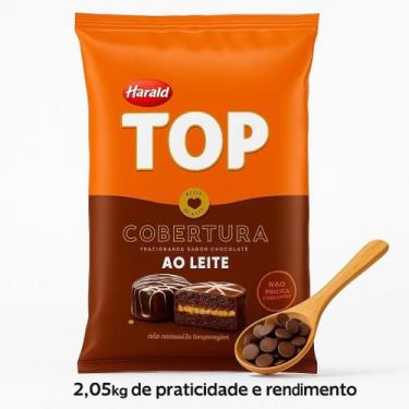 Imagem de COBERTURA HARALD TOP GOTAS 2,05kg CHOCOLATE AO LEITE FRACIONADO