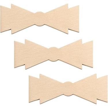 Imagem de 3 peças de cabochão de laço de latão dourado 70 x 28 x 2 mm para conserto de móveis, decoração de marcenaria, artesanato faça você mesmo, enfeites de metal