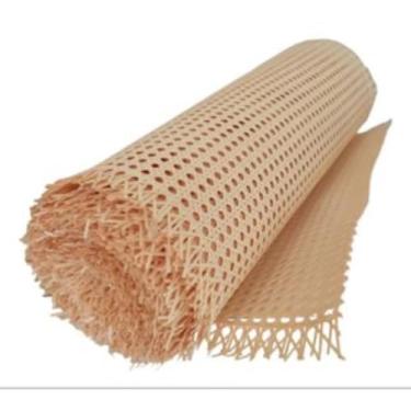 Imagem de Palha Rattan Tela Sextavada Palhinha 50x80cm(Creme)